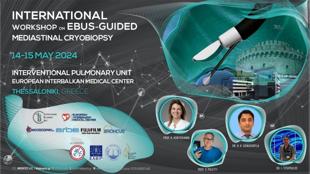 International Workshop on Ebus-Guided Mediastinal Cryobiopsy - dr. Titopoulos